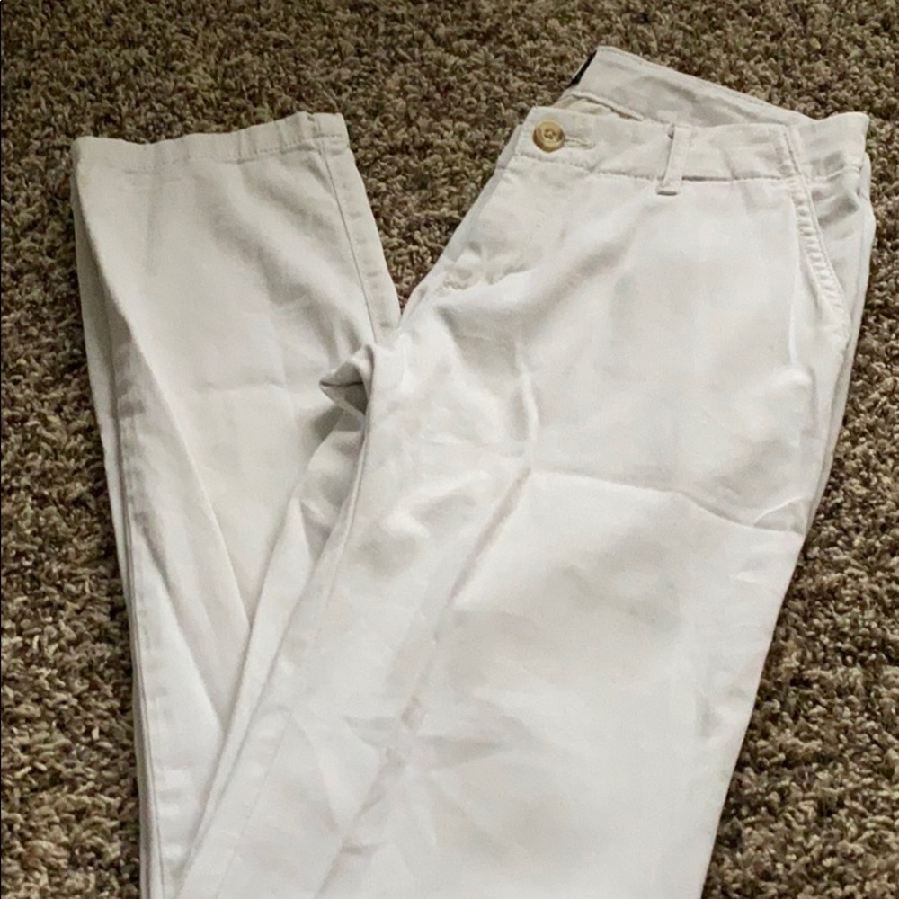 White Khaki Pants